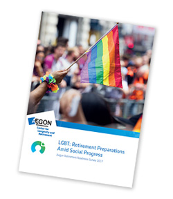 Cover of Aegon's LGBT and Retirement report