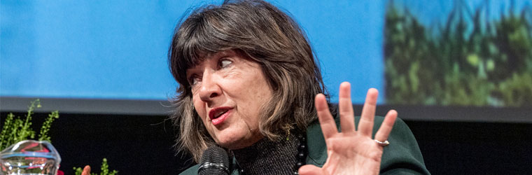 Christiane Amanpour: empathetic and then the ruthless question