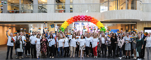 Aegon colleagues mark Coming Out day